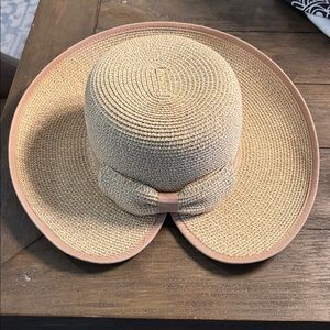 Nine West Straw Hat OS NWOT Great for Golf or Pool